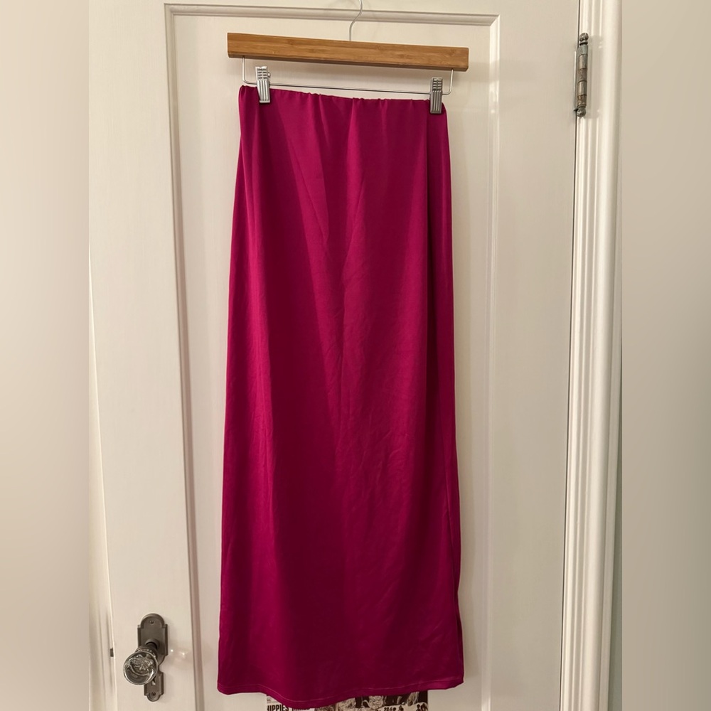 Elegant Pink Skirt